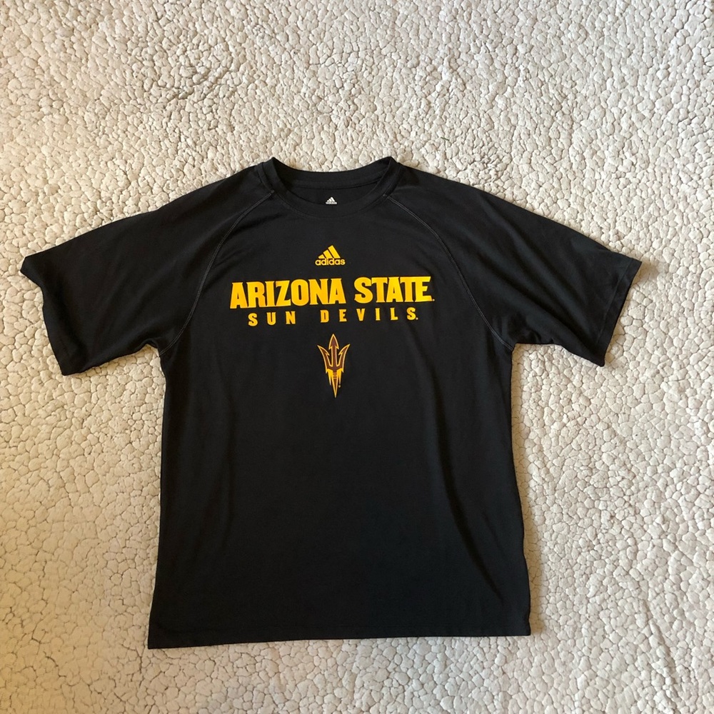 Adidas Black Arizona State University Athletic T